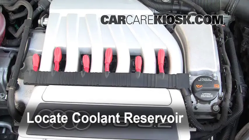 2008 Audi A3 Quattro 3.2L V6 Coolant (Antifreeze)